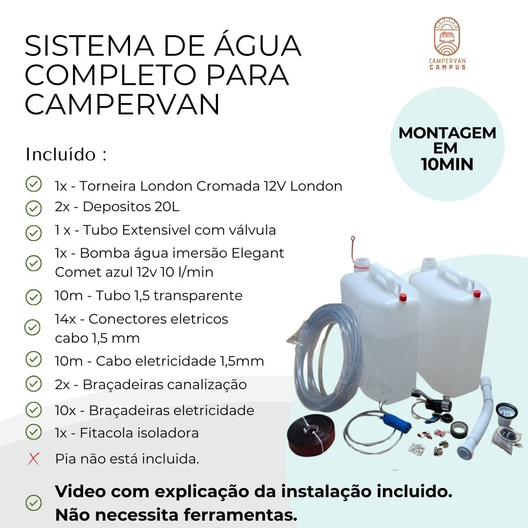 Sistema de Água Completo