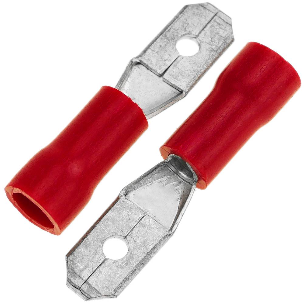 Conector vermelho Macho - 1,5mm² - Unidade